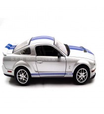 FORD MUSTANG GT 500 SHELBY DE 2007 GRISE 1:24 LUCKY DIE CAST côté droit