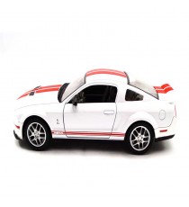 FORD MUSTANG GT 500 SHELBY DE 2007 BLANCHE 1:24 LUCKY DIE CAST