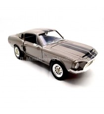 FORD MUSTANG SHELBY GT 500 KR GRISE 1:18 LUCKY DIE CAST