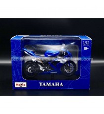YAMAHA YZF - R1 2004 BLUE 1:12 MAISTO with packaging