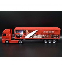 MERCEDES ACTROS 1857 40 CONTAINER RED 1:43 NEW RAY left side