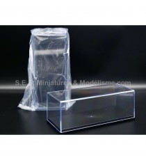 LOT DE 10 BOÎTES VITRINES IDÉALES POUR LES MODÈLES D'ÉCHELLE 1/43 MCG