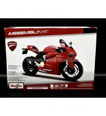DUCATI 1199 PANIGALE ROUGE 1:12 MAISTO SOUS BLISTER