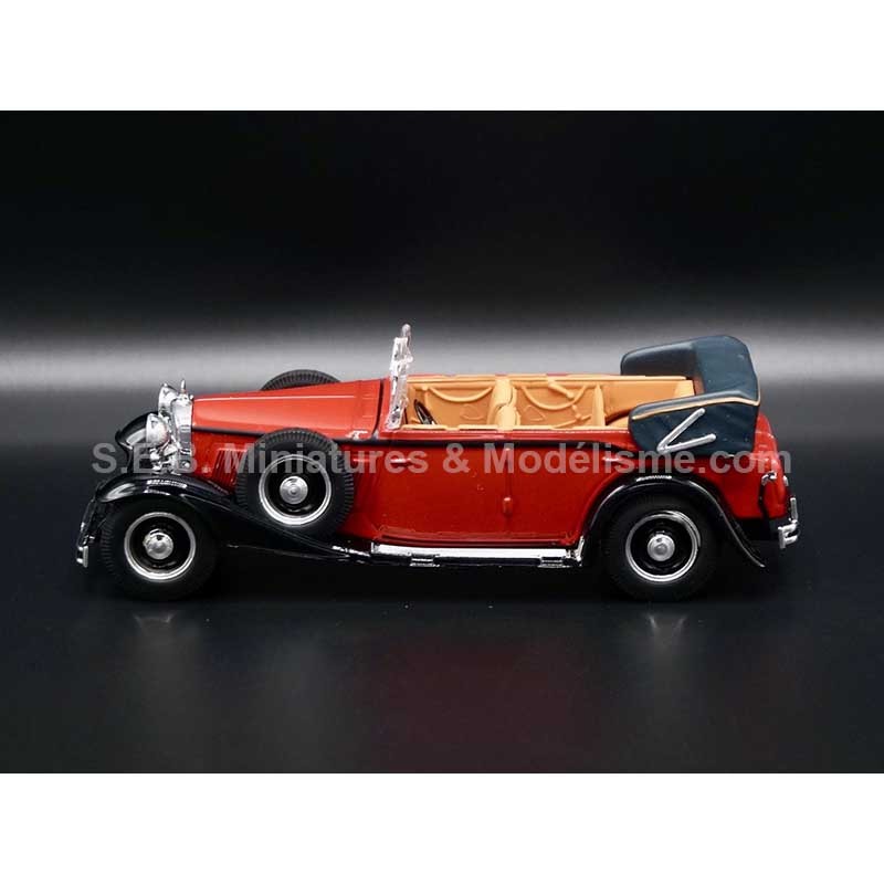 MAYBACH DS 8 ZEPPELIN CABRIOLET 1930 ROUGE 1/43 WHITEBOX