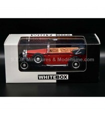 MAYBACH DS 8 ZEPPELIN CABRIOLET 1930 ROUGE 1/43 WHITEBOX SOUS BLISTER