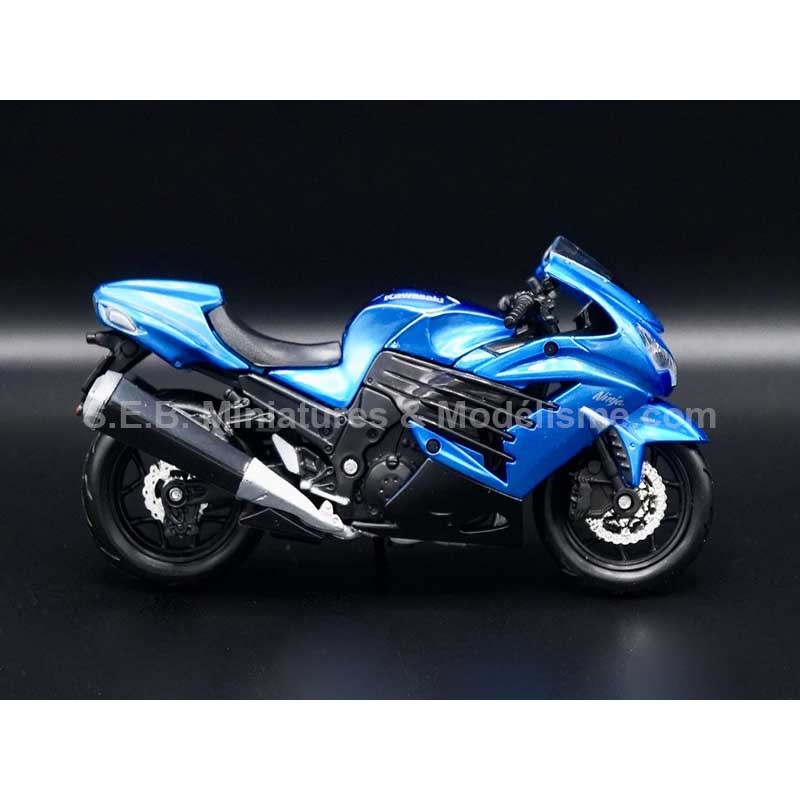 KAWASAKI NINJA ZX-14R FROM 2015 BLUE 1:18 MAISTO