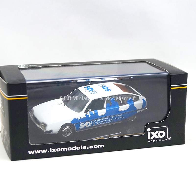 CITROËN CX 1983 SAD ( SALON DES ARTISTES DÉCORATEURS ) 1:43 IXO-MODELS CITROËN CX 1983 SAD ( SALON DES ARTISTES DÉCORATEURS ) 1:43 IXO-MODELS