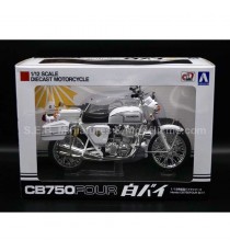 HONDA DREAM CB 750 FOUR 1970 WHITE 1:12 LCD MODELS with packaging
