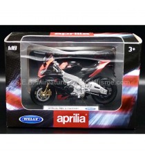 APRILIA RSV4 1100 FACTORY 2020 WITH BASE 1:18 WELLY with packaging
