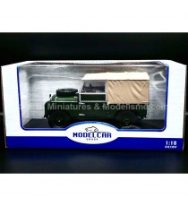 LAND ROVER SERIES I GREEN BEIGE HARD TOP  1:18 MCG with packaging