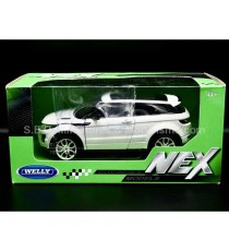 LAND ROVER RANGE ROVER EVOQUE FROM 2011 WHITE 1:24 WELLY with packaging