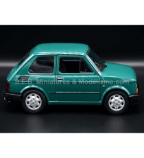 FIAT 126 GREEN 1:24 WELLY right side