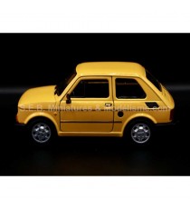 FIAT 126 JAUNE 1:24 WELLY côté gauche