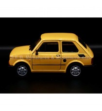 FIAT 126 YELLOW 1:24 WELLY left side
