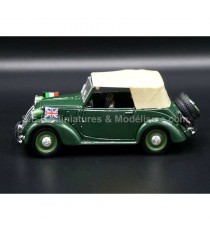 FIAT 1100 (508c) CABRIOLET CORPS DIPLOMATIQUE ITALIEN DE 1937 1:43 BRUMM vue de côté gauche