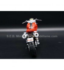 DUCATI MONSTER 696 2010 WITHOUT STAND RED 1:18 MAISTO back side