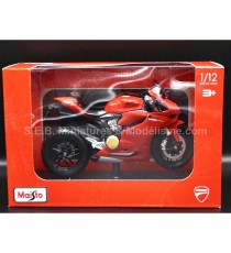 DUCATI 1199 PANIGALE 2012 RED 1:12 MAISTO with blister
