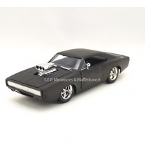 DODGE CHARGER 1970 DOM'S NOIR MAT ( FAST and FURIOUS 4) 1:24 JADA TOY
