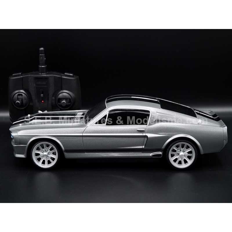 FORD MUSTANG SHELBY GT500 ELEANOR 1967 ( MOVIE 60 SECONDS CHRONO ) RADIO CONTROLLED 1:18 GREENLIGHT left side