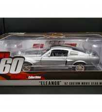 FORD MUSTANG SHELBY GT500 ELEANOR 1967 ( 60 SECOND MOVIE ) 1:18 GREENLIGHT with packaging