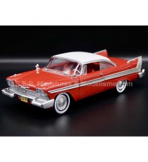 PLYMOUTH FURY 1958 FROM THE FILM "CHRISTINE IN 1983" 1:24 GREENLIGHT left front