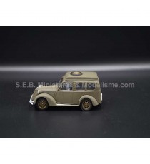 FIAT 1100 FOURGONNETTE CARABINIER RADIOMOBILE 1950 1:43 BRUMM vue de côté gauche