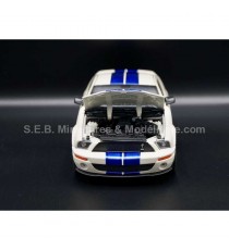 FORD MUSTANG GT 500 SHELBY COBRA 2007 1:24 WELLY capot moteur ouvert