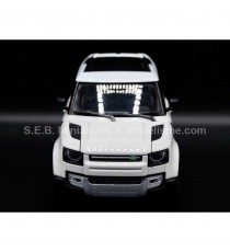 LAND ROVER DEFENDER 2020 BLANC 1:24-26 WELLY face avant