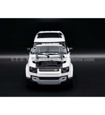 LAND ROVER DEFENDER FROM 2020 WHITE 1:24-26 WELLY open hood