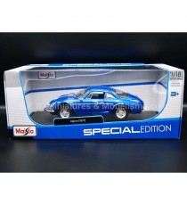 ALPINE RENAULT A 110 1600S BERLINETTE FROM 1971 BLUE 1:18 MAISTO in the packaging