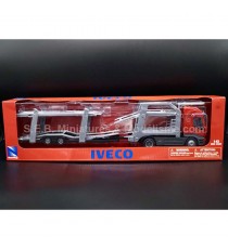 IVECO STRALIS 40 'CARS TRANSPORTER 1:43 NEW RAY in the packaging