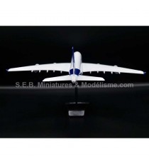 AIRBUS A380 BLANC AVEC SOCLE NEW RAY vue arrière avec socle