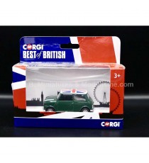 AUSTIN MINI COOPER GREEN/WHITE RHD UNION JACK BEST OF BRITISH 1:36 CORGI in the packaging