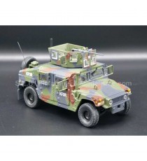 HUMMER HUMVEE M1115 KFOR GREEN CAMO 1:48 SOLIDO right front