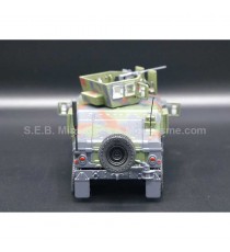 HUMMER HUMVEE M1115 KFOR CAMOUFLAGE VERT 1:48 SOLIDO face arrière