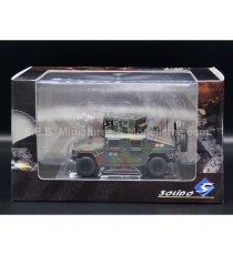 HUMMER HUMVEE M1115 KFOR CAMOUFLAGE VERT 1:48 SOLIDO sous blister