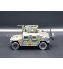 HUMMER HUMVEE M1115 KFOR GREEN CAMO 1:48 SOLIDO left side