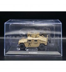 HUMMER HUMVEE M1115 MILITARY POLICE SAND 1:48 SOLIDO with showcase