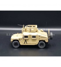 HUMMER HUMVEE M1115 POLICE MILITAIRE SABLE 1:48 SOLIDO vue de côté gauche