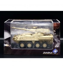 M1128 MGS STRYKER MILITARY SAND 1:48 SOLIDO in the packaging