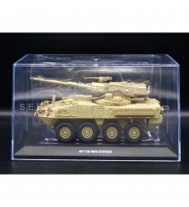 M1128 MGS STRYKER MILITARY SAND 1:48 SOLIDO with showcase