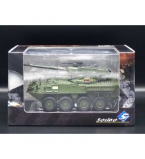 1128 MGS STRYKER MILITARY DECO GREEN MVO 91X 1:48 SOLIDO IN THE PACKAGING