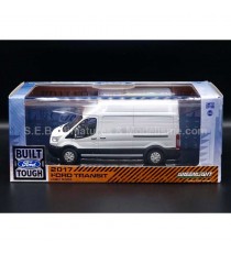 FORD TRANSIT V363 FROM 2017 WHITE 1:43 GREENLIGHT in the packaging