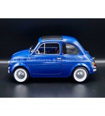 FIAT 500 BLEU DE 1968 1:12 KK SCALE vue de côté gauche