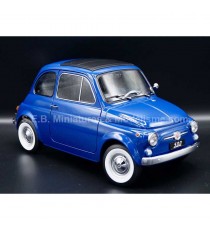FIAT 500 BLUE FROM 1968 1:12 KK SCALE front right