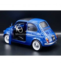 FIAT 500 BLUE FROM 1968 1:12 KK SCALE back left and open door