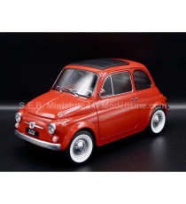 FIAT 500 RED FROM 1968 1:12 KK SCALE