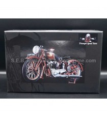 TRIUMPH SPEED TWIN FROM 1939 Red 1:12 MINICHAMPS with packaging