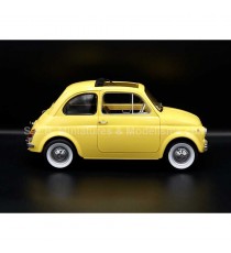 FIAT 500 F YELLOW FROM 1968 1:12 KK SCALE right side