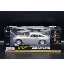 ASTON MARTIN DB5 JAMES BOND 007 GOLDFINGER 1:24 MOTORMAX with packaging